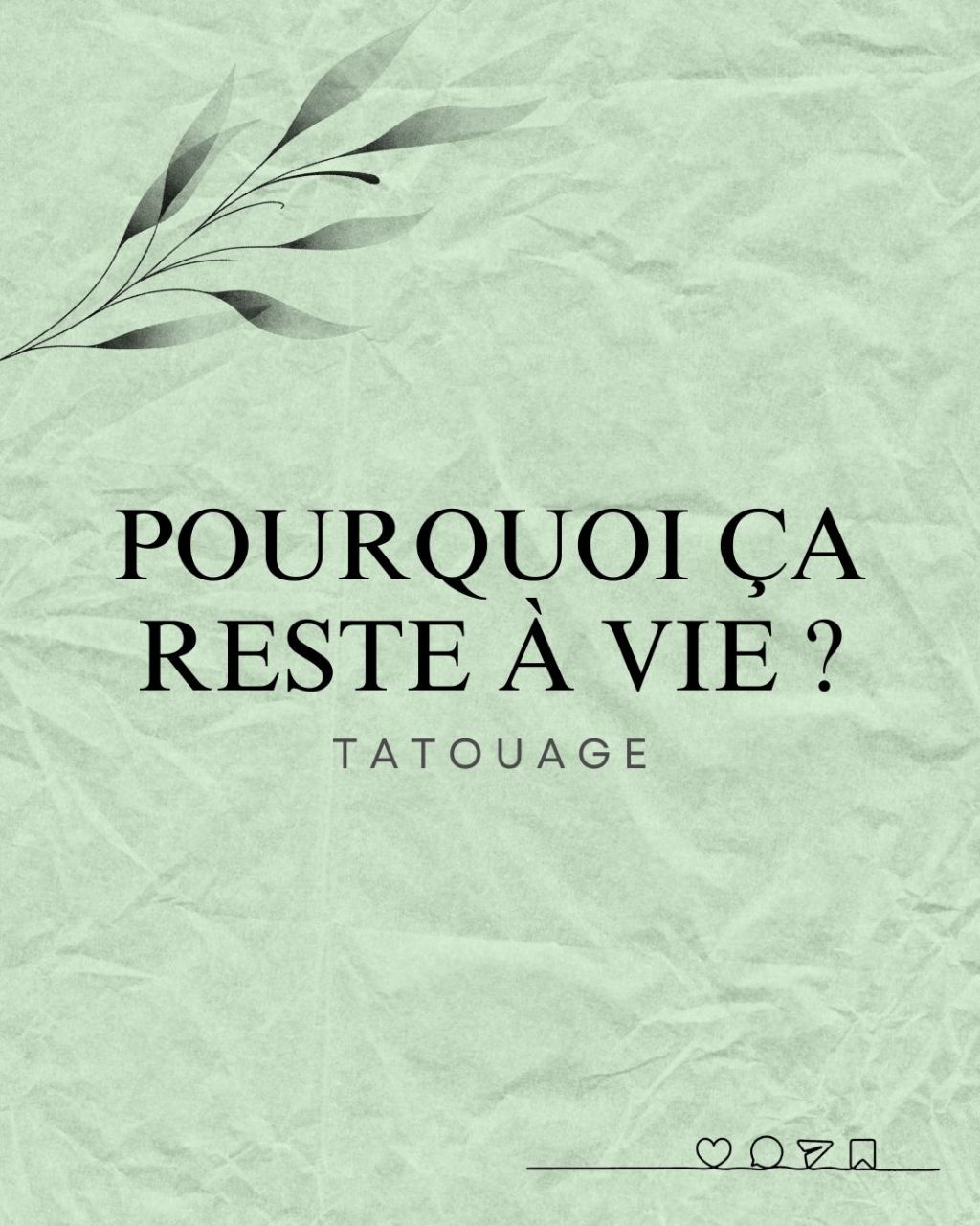 Article 3 : Pourquoi ça reste à vie&nbsp;?